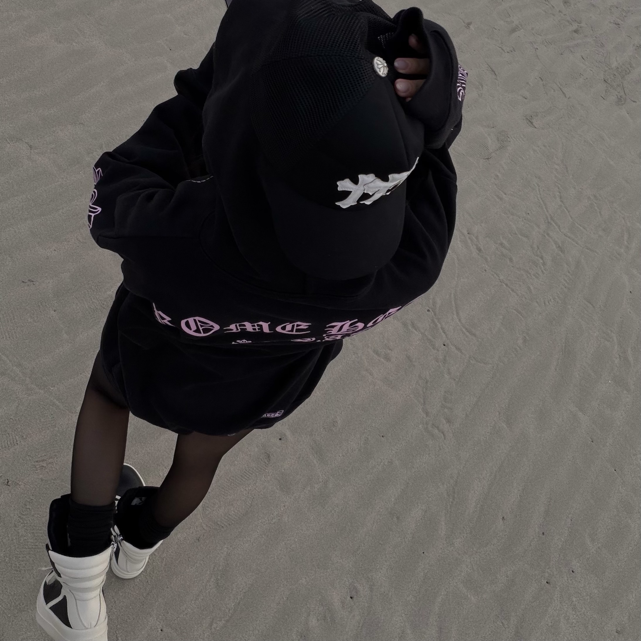 Rick Owens Concordians Mega Bumper Geobasket 착용 스타일 - 3