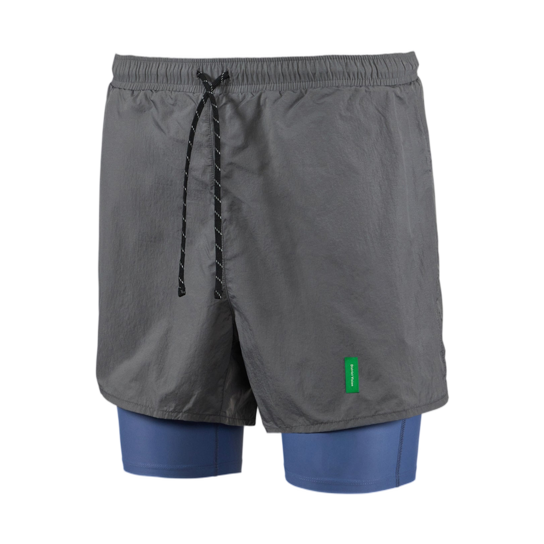 디스트릭트 비전 울트라라이트 나일론 트레일 쇼츠 그래파이트 레이스 블루(District Vision Ultralight Nylon Trail Shorts Graphite Race Blue) - 1
