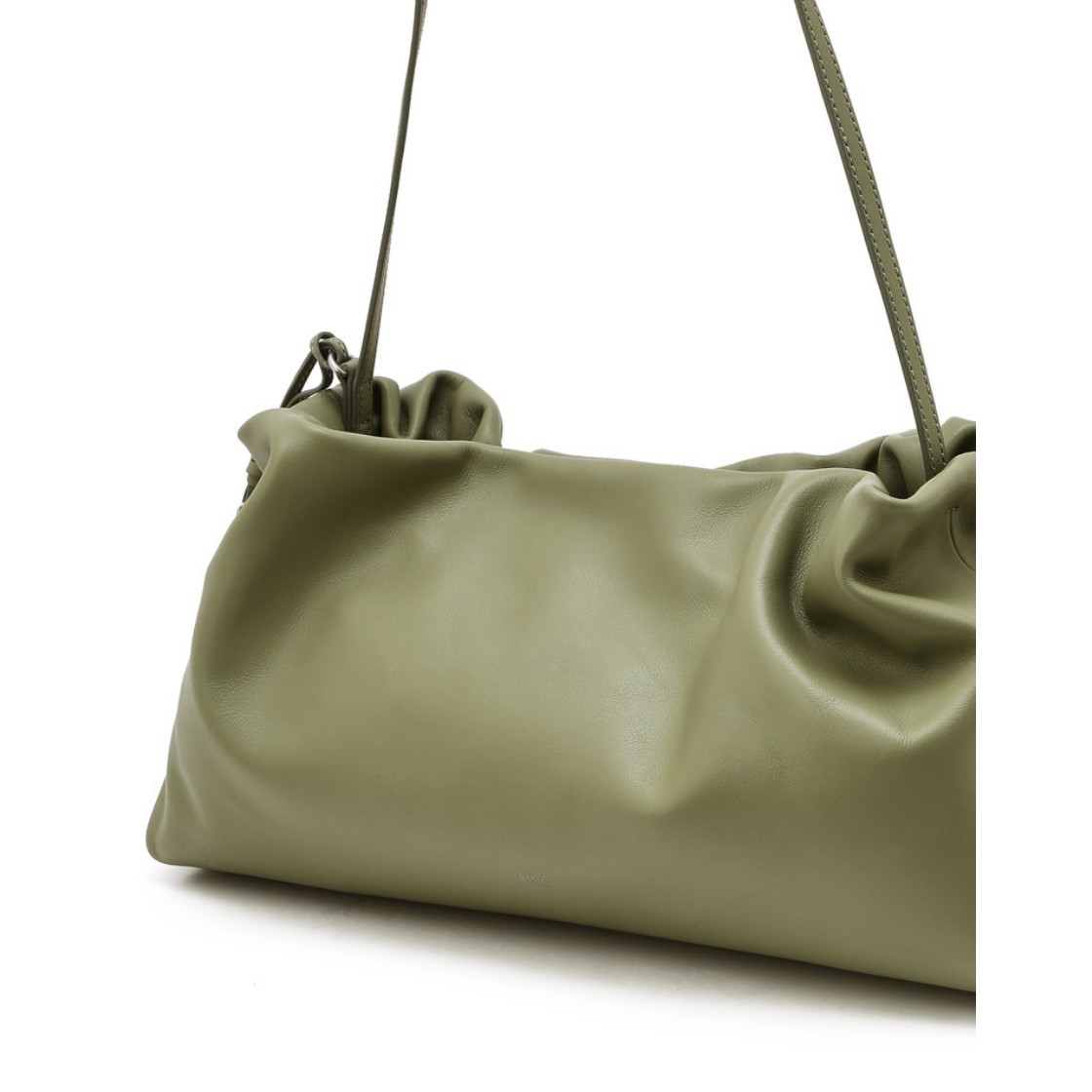아떼 바네사브루노 액세사리 무스 올리브 레더 복조리 숄더백 M 라이트 그린(Athe Vanessabruno Acc Mousse Olive Leather Drawstring Shoulder Bag M Light Green) - 6