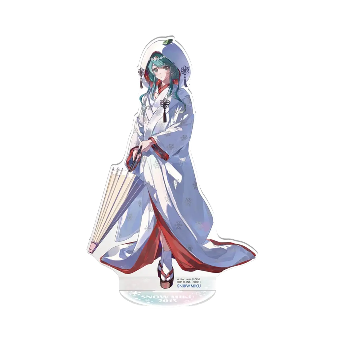 - Bandai Ichiban Kuji Snow Miku Snow Miku All Stars E Prize Snow Miku 2013 Big Acrylic Stand