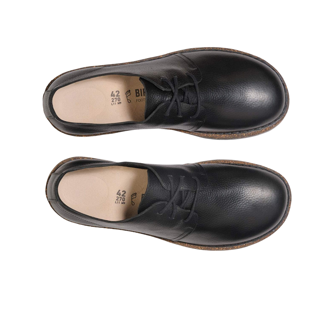 버켄스탁 업살라 로우 레더 블랙 - 레귤러(Birkenstock Uppsala Low Leather Black - Regular) - 2