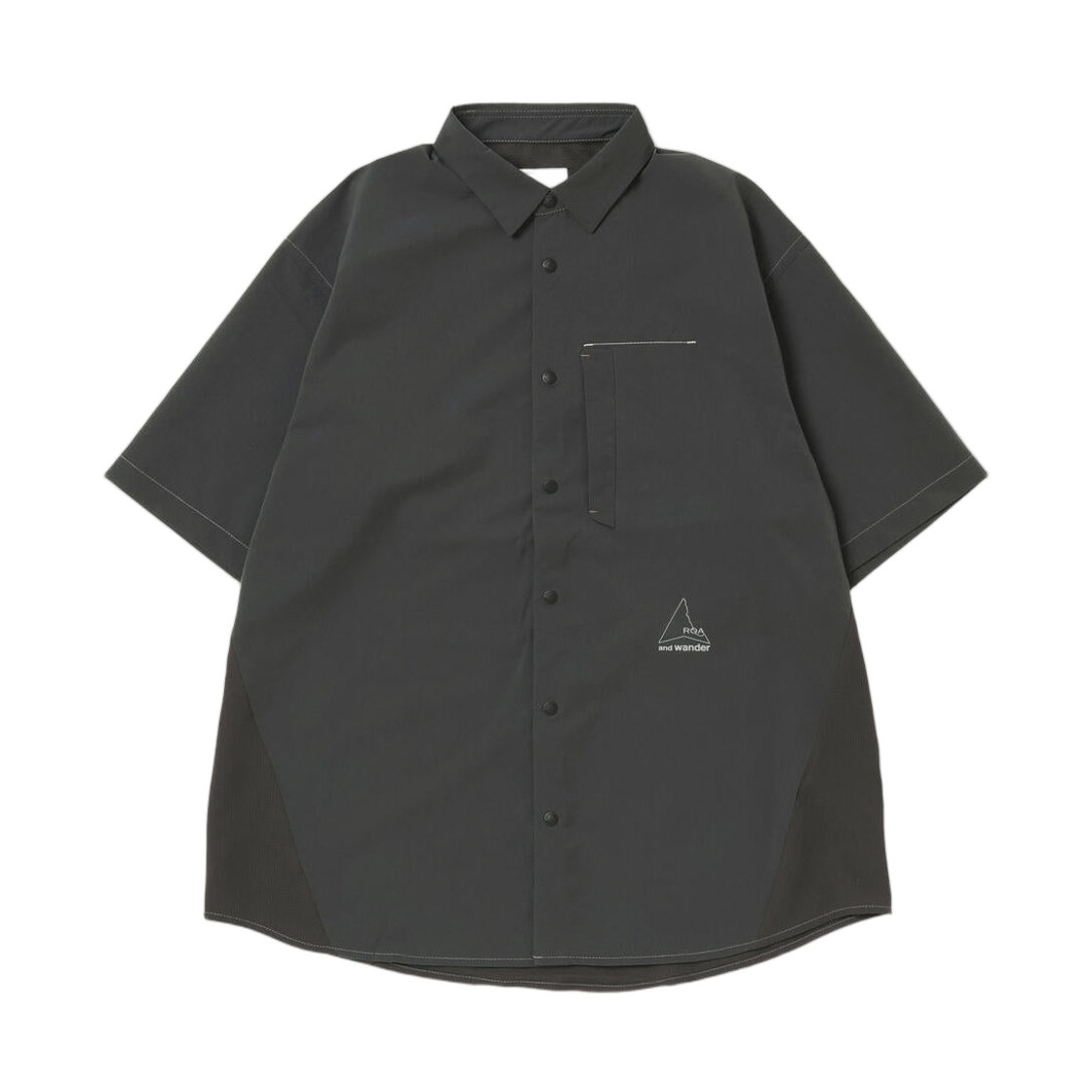 로아 x 앤드 원더 브리더블 셔츠 차콜(ROA x And Wander Breathable Shirt Charcoal) - 1