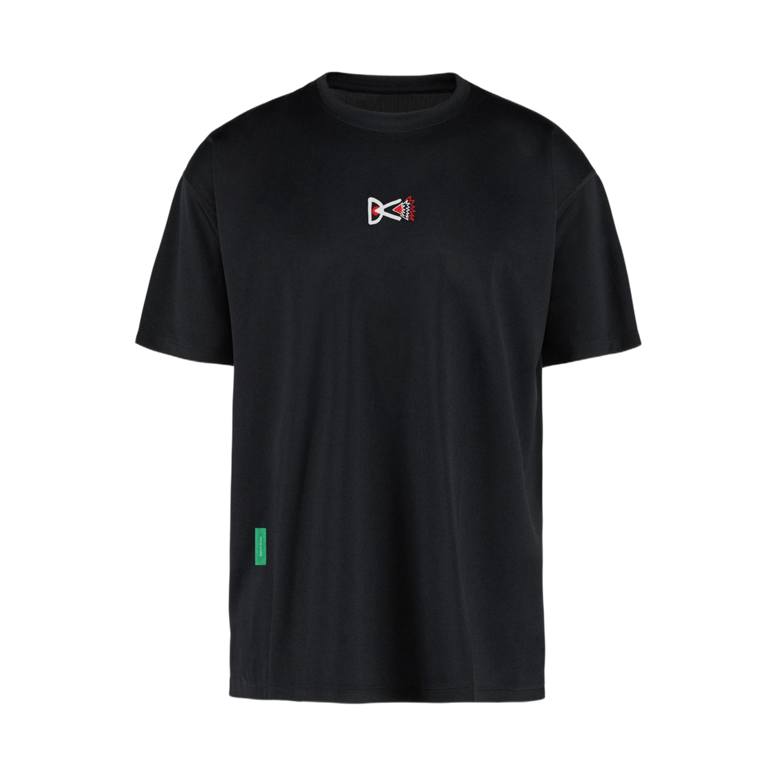 디스트릭트 비전 숏슬리브 박시 트레이닝 티셔츠 블랙(District Vision Short Sleeve Boxy Training T-Shirt Black) - 1