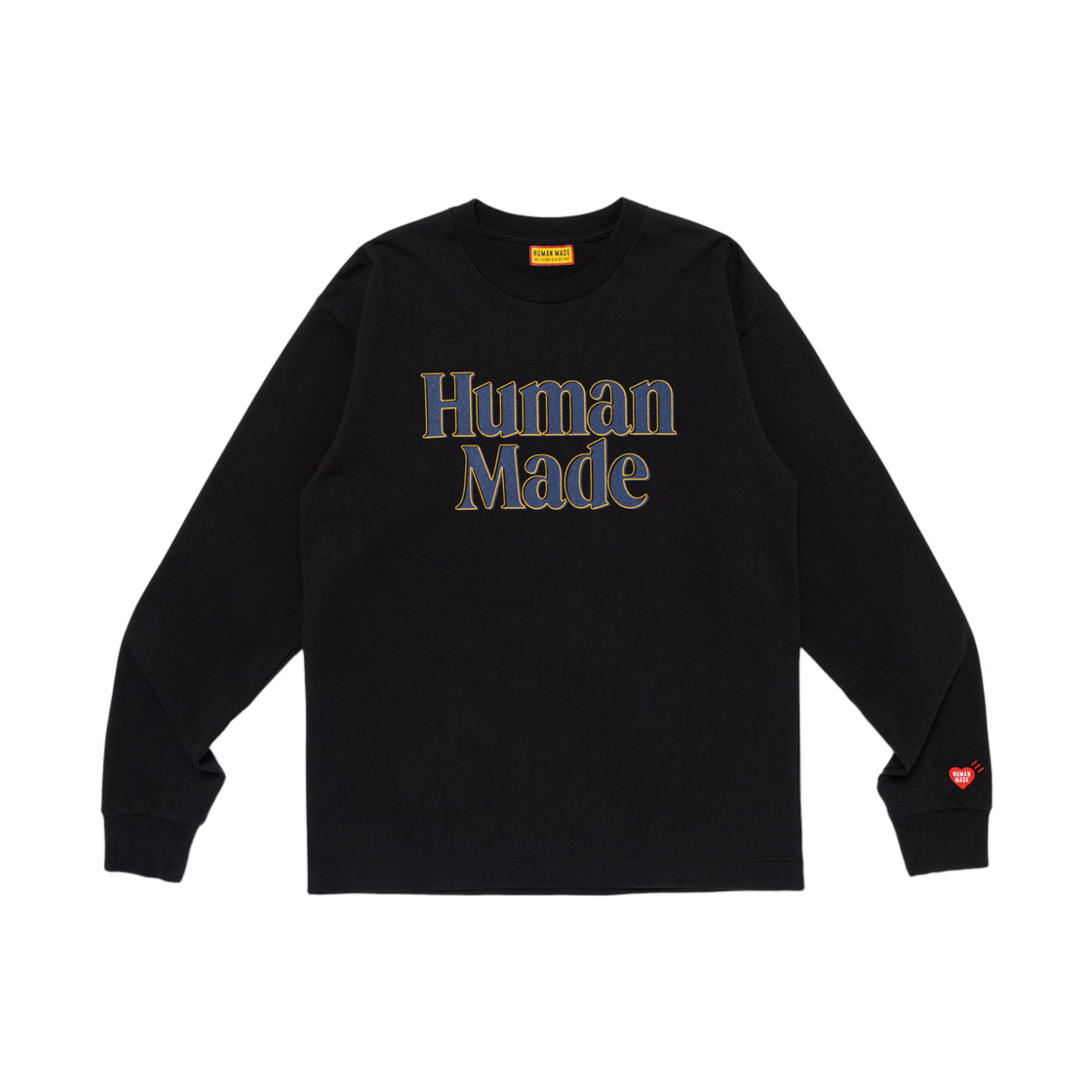 HM31CS041 Human Made Graphic L/S T-Shirt Black