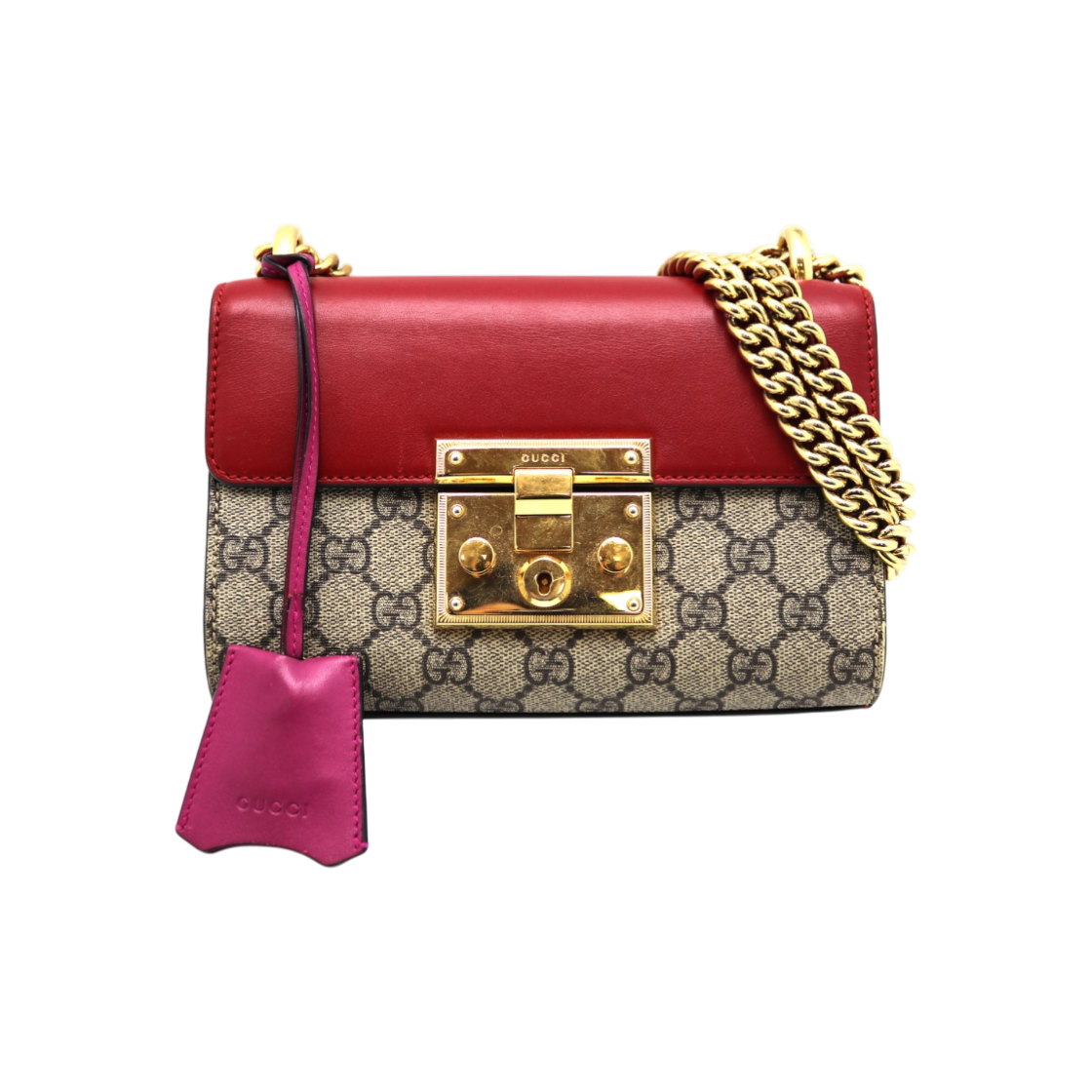 ITSIG7R5TUD4 Gucci 409487 Padlock Small Shoulder Bag