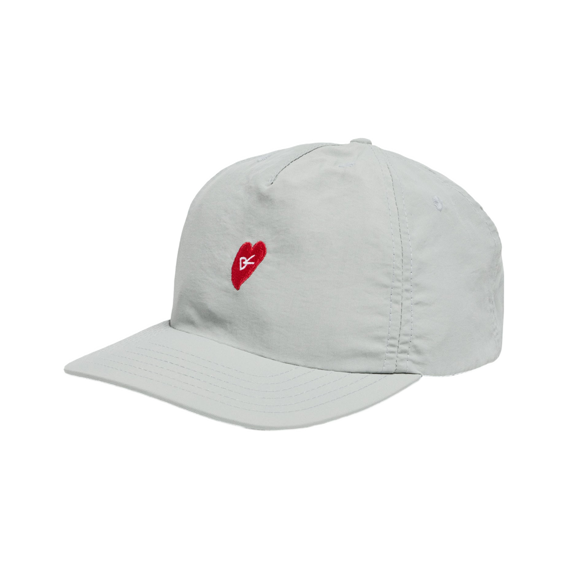 디스트릭트 비전 5 패널 나일론 햇 런 인 러브 그레이(District Vision 5 Panel Nylon Hat Run In Love Grey)