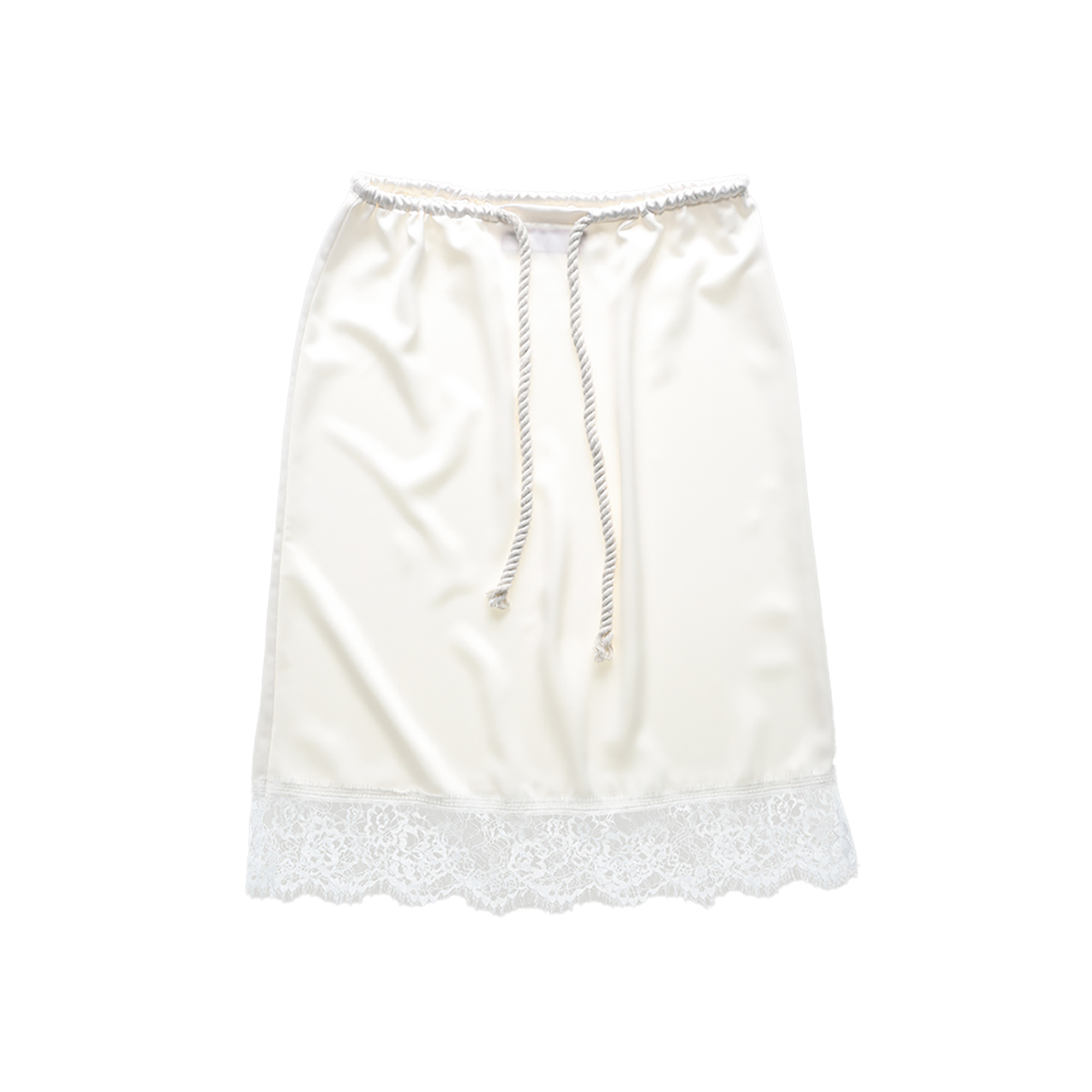 SL26SSSK02IV Still Lethardy Rope Lace Skirt Ivory