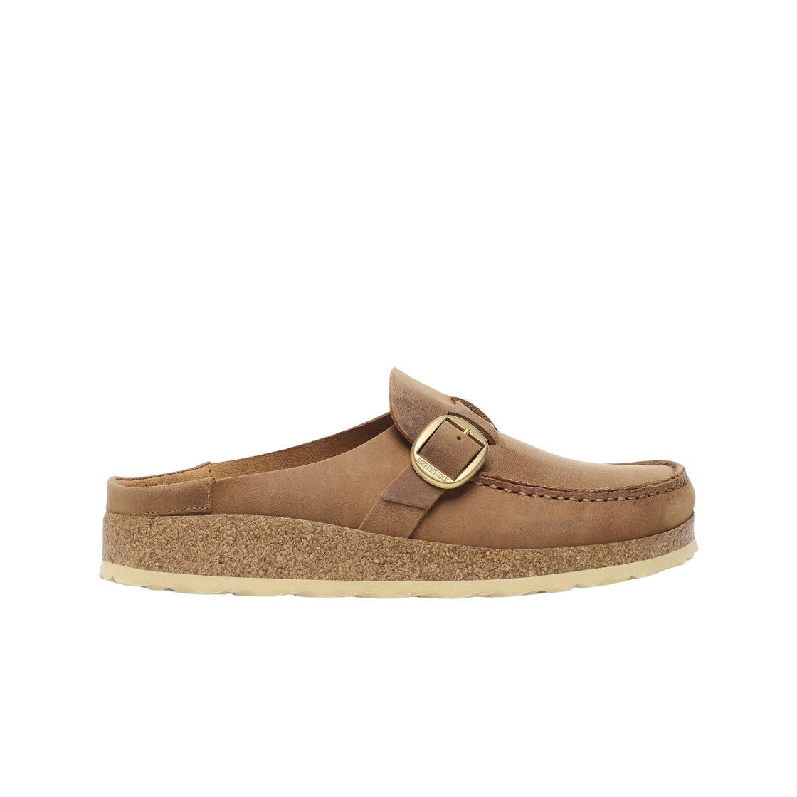 1024028 (W) Birkenstock Buckley Oiled Leather Cognac - Narrow