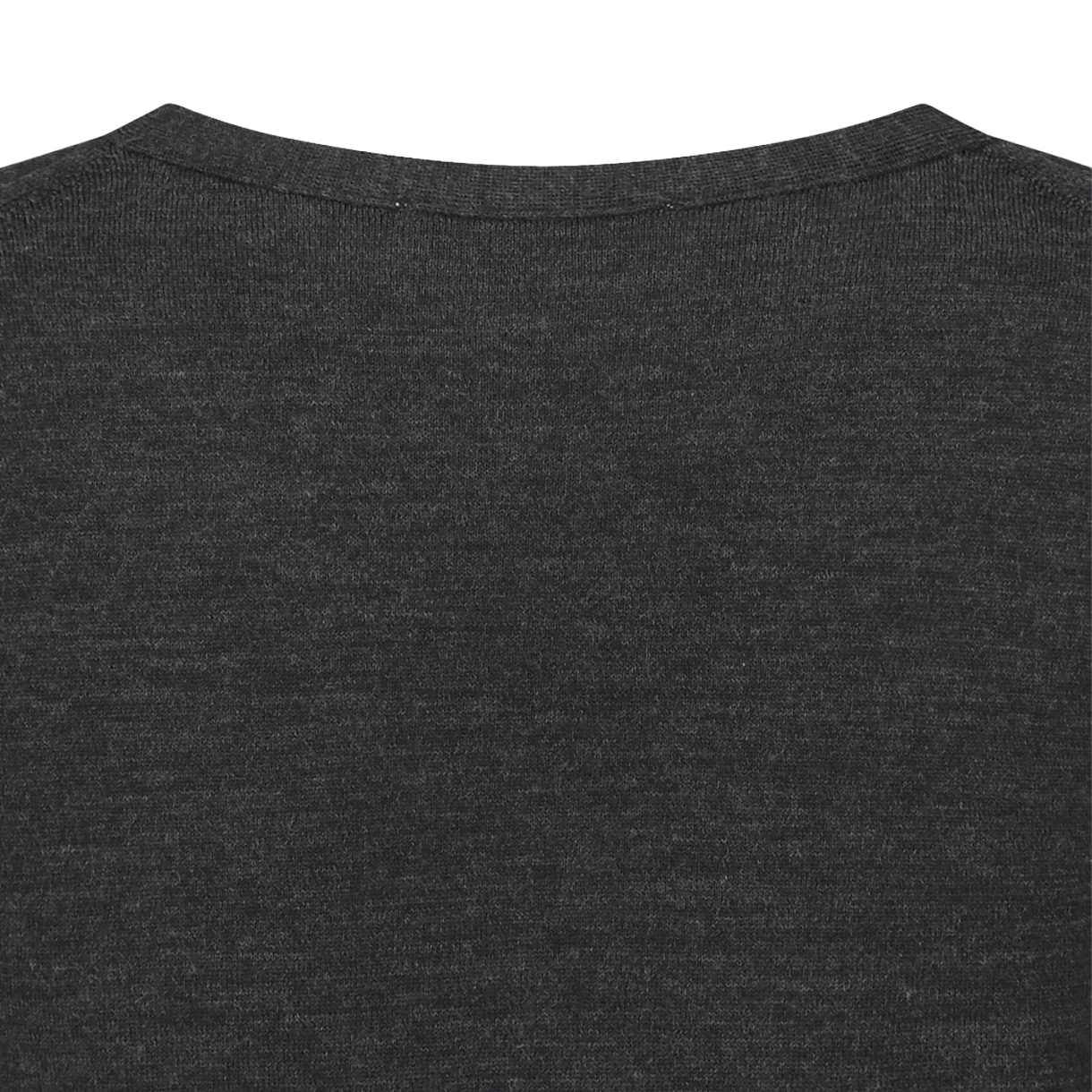 아모멘토 우먼 울 브이넥 크롭 가디건 차콜 - 26SS(Amomento Women Wool V-Neck Crop Cardigan Charcoal - 26SS) - 6