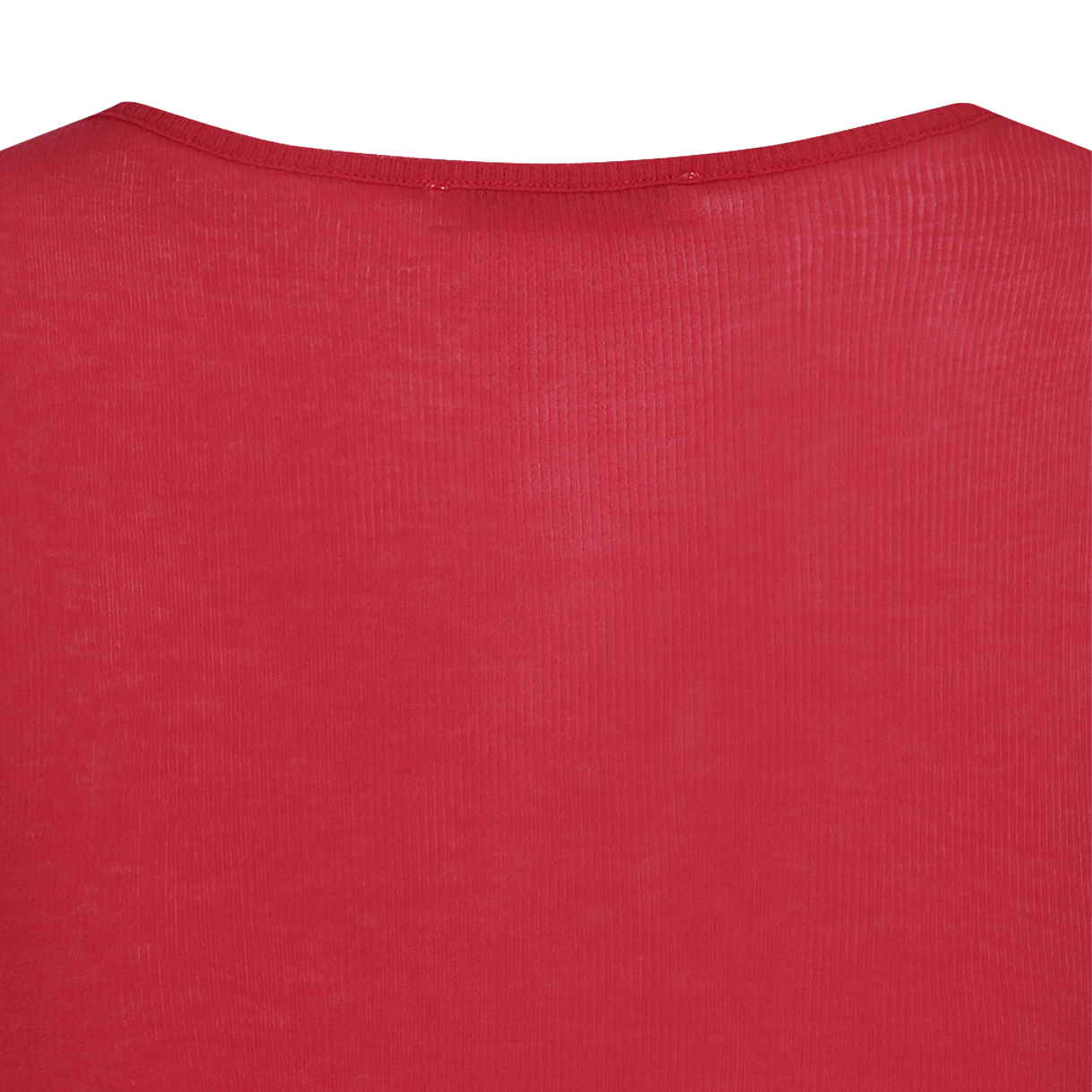 아모멘토 우먼 라운드 티셔츠 레드 - 26SS(Amomento Women Round T-Shirt Red - 26SS) - 6