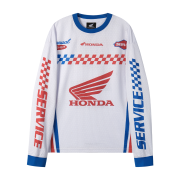 Honda Service Manual Motor Jersey White