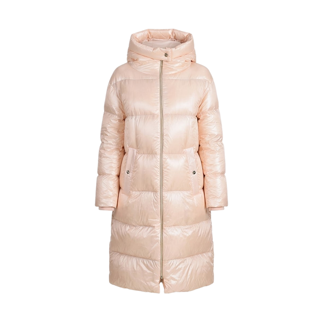 (W) 에르노 나일론 울트라라이트 파카 로사 치아로((W) Herno Nylon Ultralight Parka Rosa Chiaro) - 1