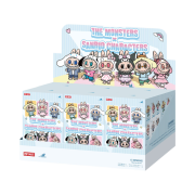 Pop Mart Labubu The Monsters x Hello Kitty And Friends Series Vinyl Plush Pendant Sealed Case (6 Blind Boxes)