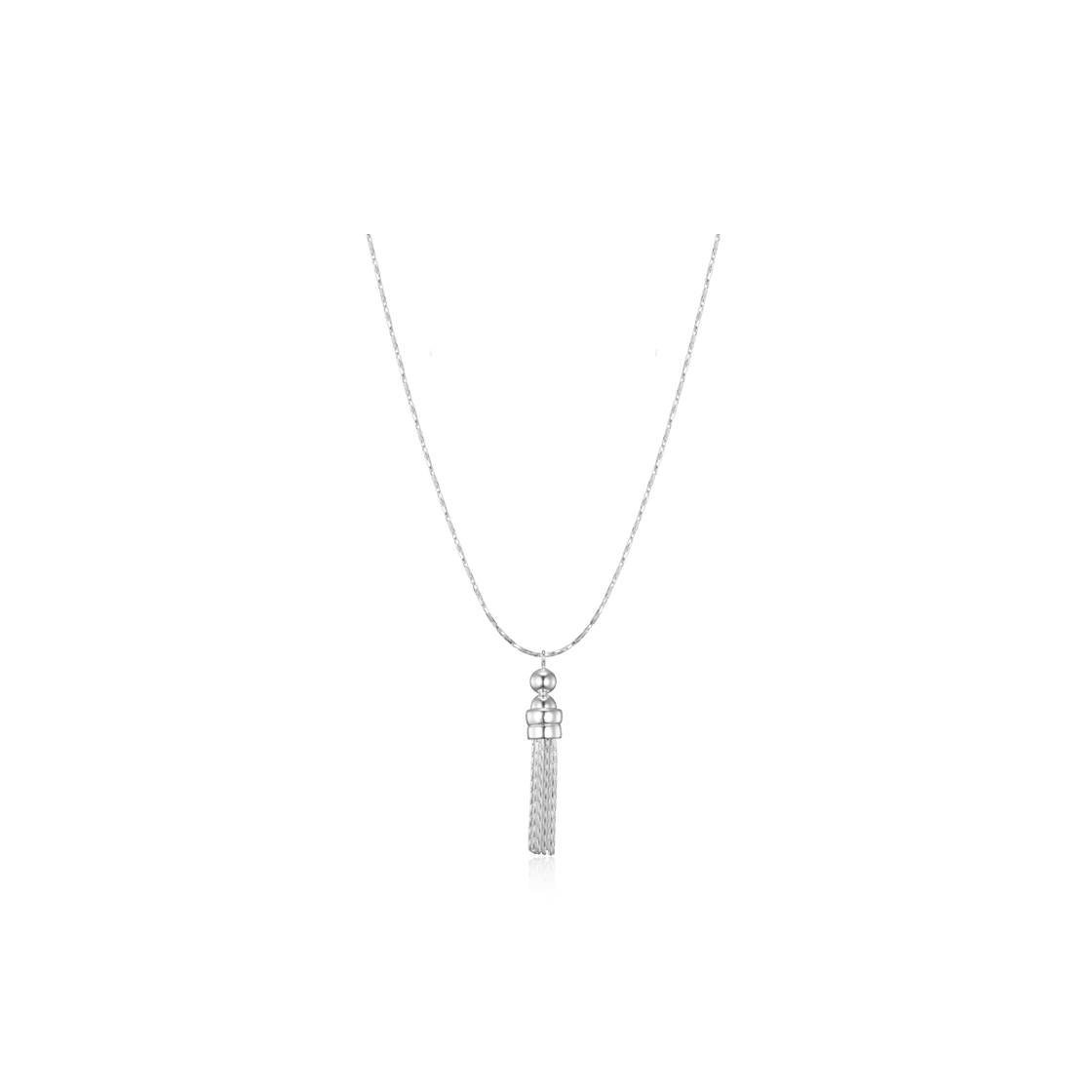 바이위켄드 퍼프 네크리스 실버(Byweekend Puff Necklace Silver) - 1