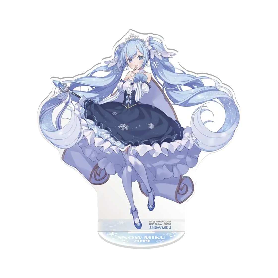 - Bandai Ichiban Kuji Snow Miku Snow Miku All Stars K Prize Snow Miku 2019 Big Acrylic Stand