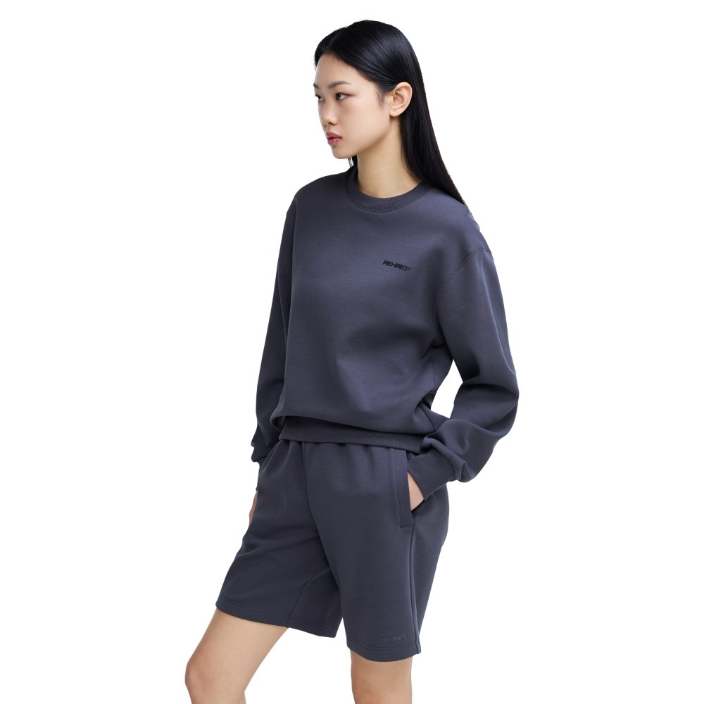 프로-스펙스 유니 테크플리스 베이직 스웨트셔츠 그레이(PRO-SPECS Unisex Tech Fleece Basic Sweatshirt Gray) - 5