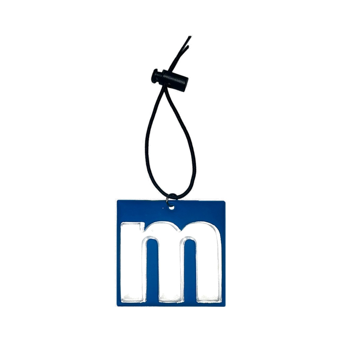 맨하탄 레코즈 엠 박스 로고 리플렉터 - 블루