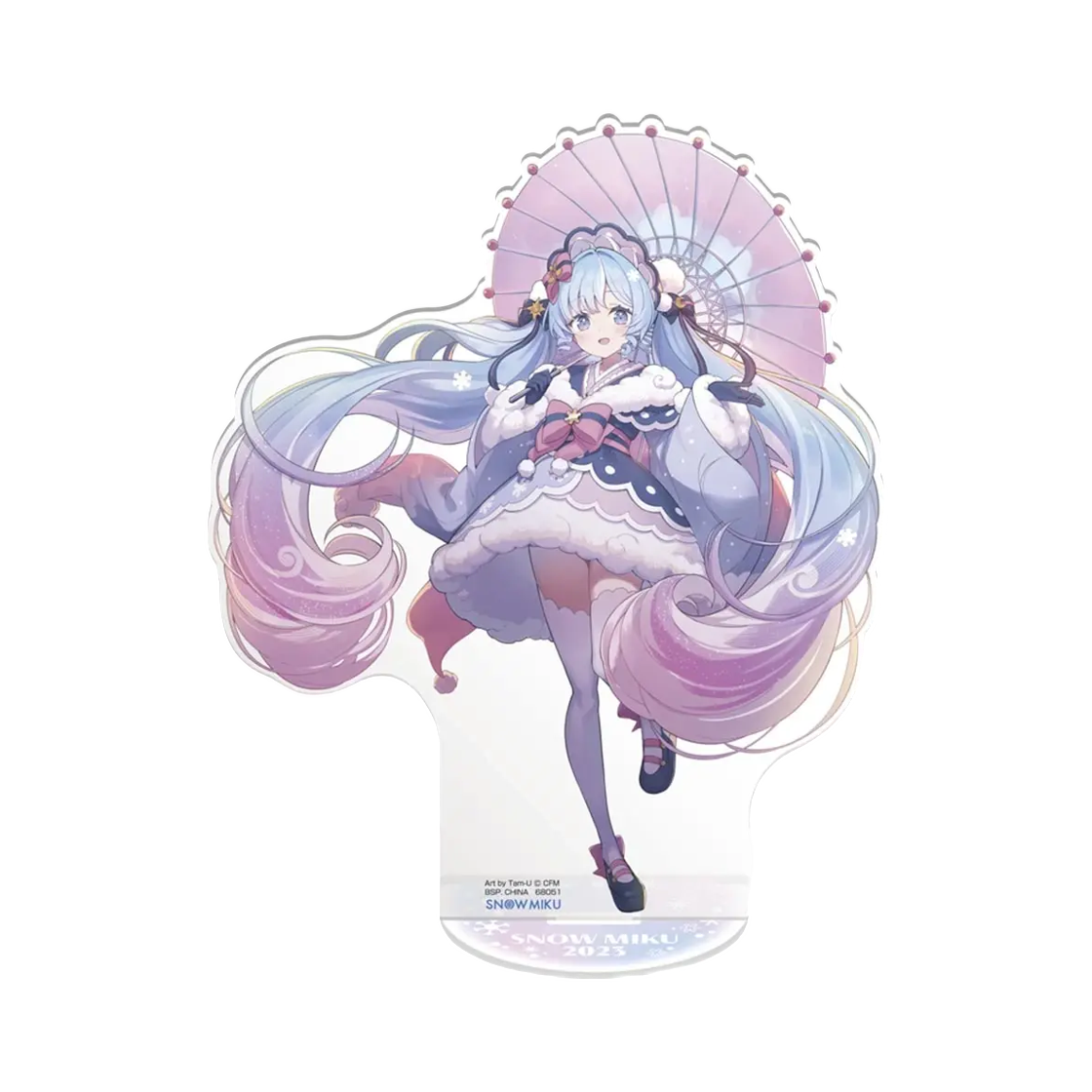 - Bandai Ichiban Kuji Snow Miku Snow Miku All Stars O Prize Snow Miku 2023 Big Acrylic Stand