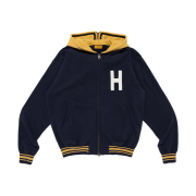 Human Made Zip-Up Hoodie Navy