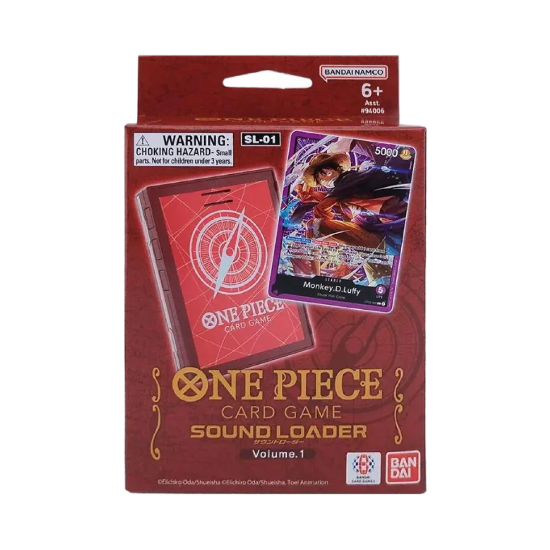원피스 TCG SL-01 사운드 로더 Vol.1 (일어판)(One Piece TCG SL-01 Sound Loader Volume.1 (Japanese Ver.))