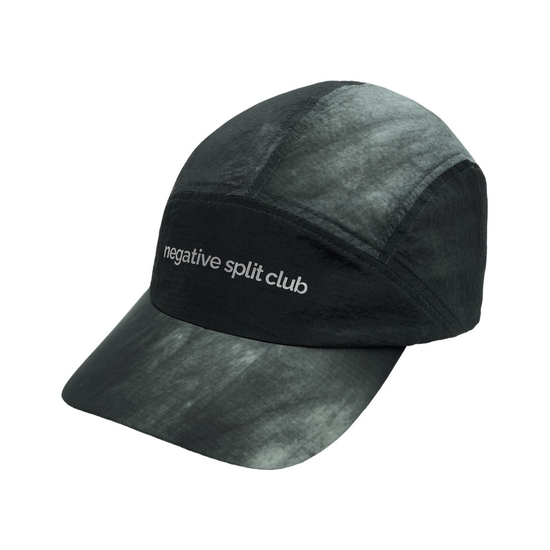 26SSACP02BR negative split club Zeroshell Tie-Dye Cap Black