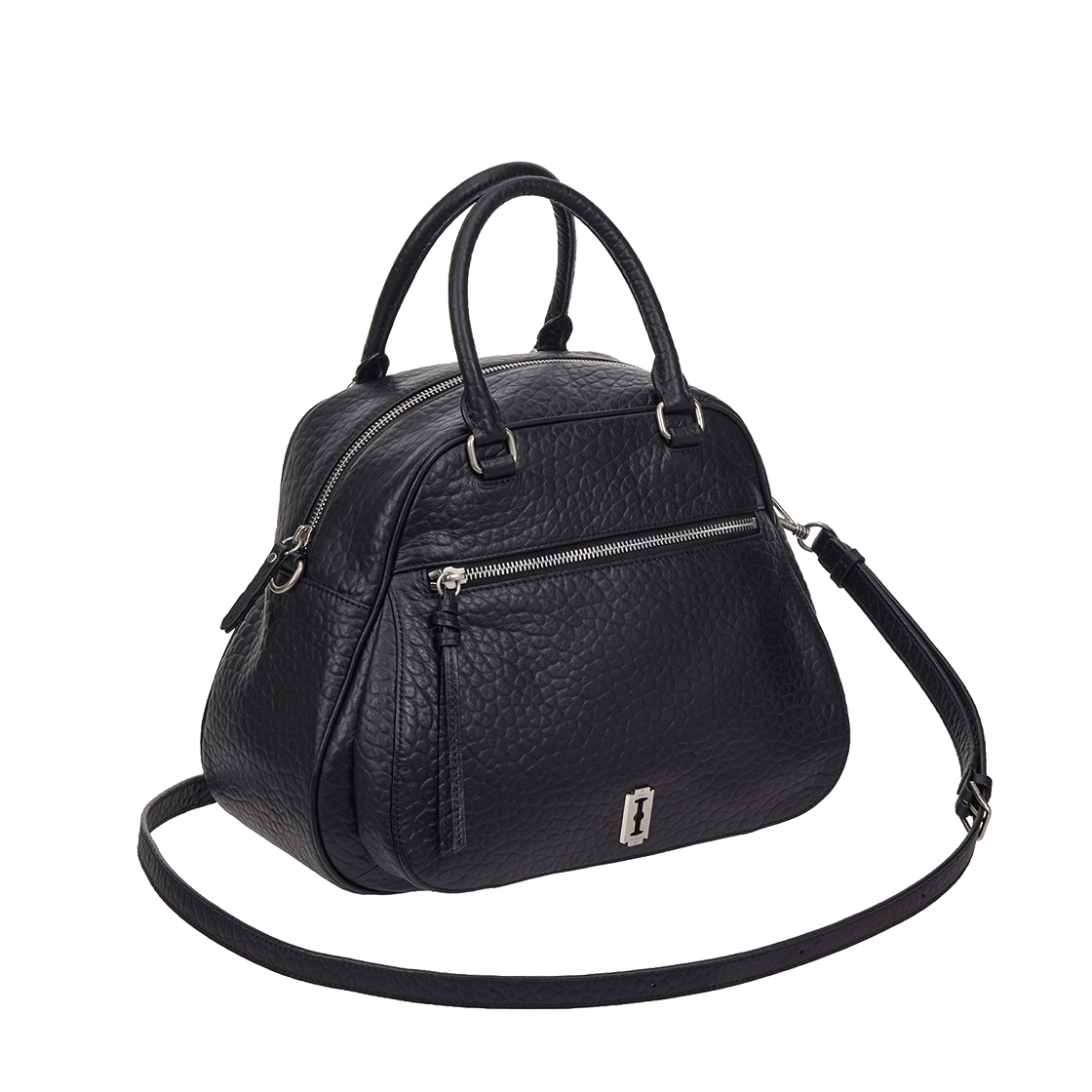 분크 하프문 배기 토트 미듐 블랙(vunque Halfmoon Baggy Tote M Black) - 1