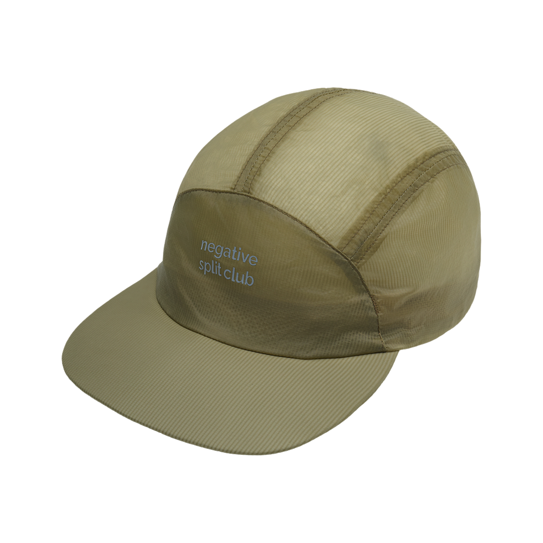 네거티브 스플릿 클럽 퍼포먼스 라이트 NSC 캡 라이트카키(negative split club Performance Light NSC Cap Light Khaki) - 1