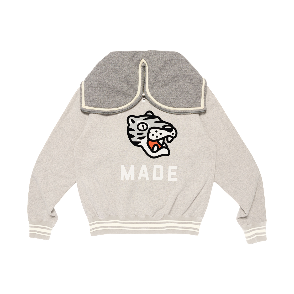 휴먼 메이드 집업 후드 그레이(Human Made Zip-Up Hoodie Gray) - 3