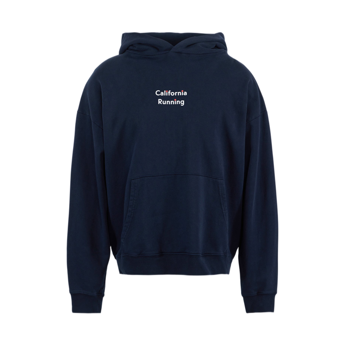 DVLA002-B-WAVE-RUNNER-NAVY District Vision California Cotton Hoodie Wave Runner Navy