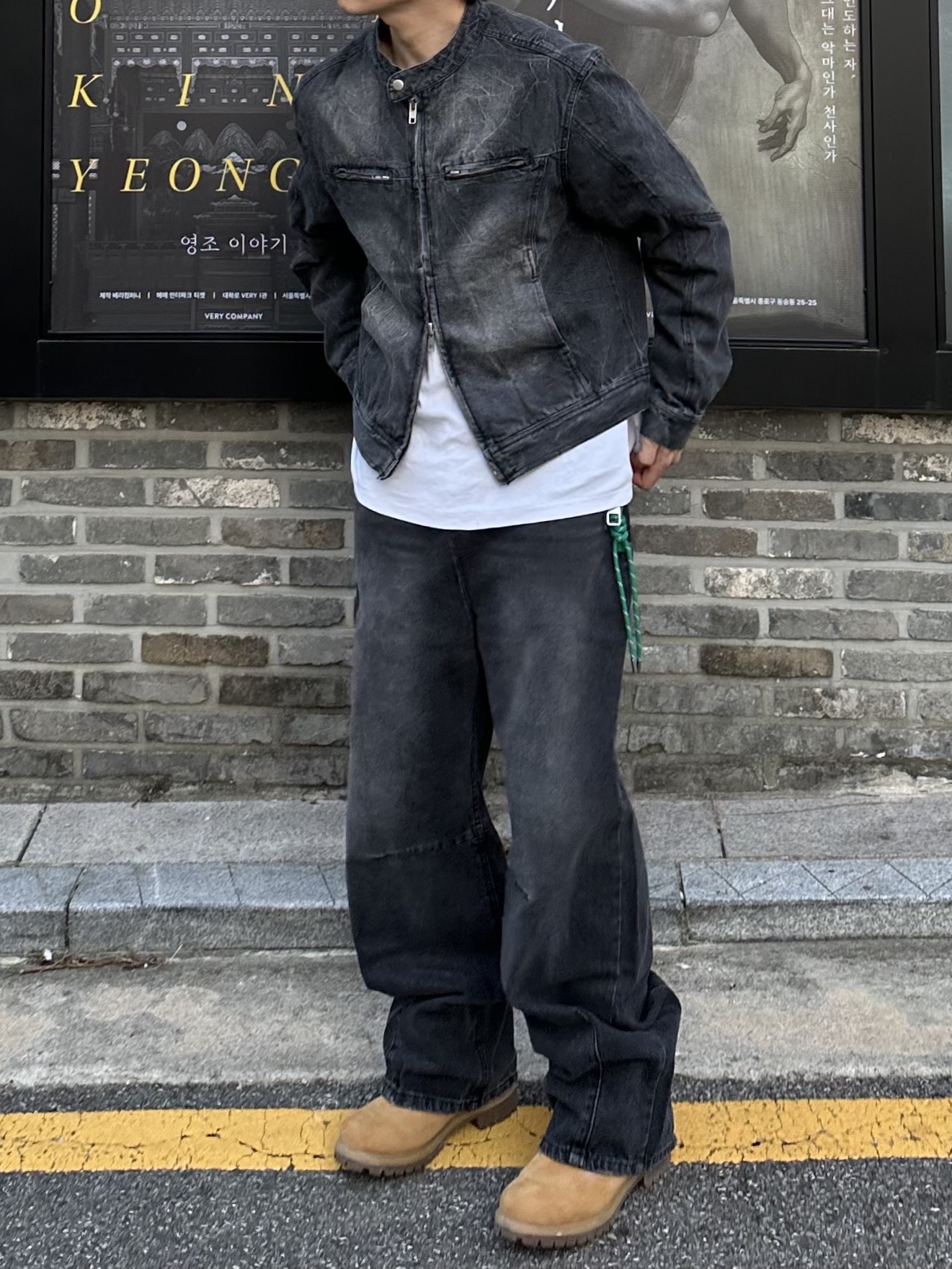 Timberland Premium 6 inch Waterproof Boot Wheat Nubuck - Wide 착용 스타일 - 1