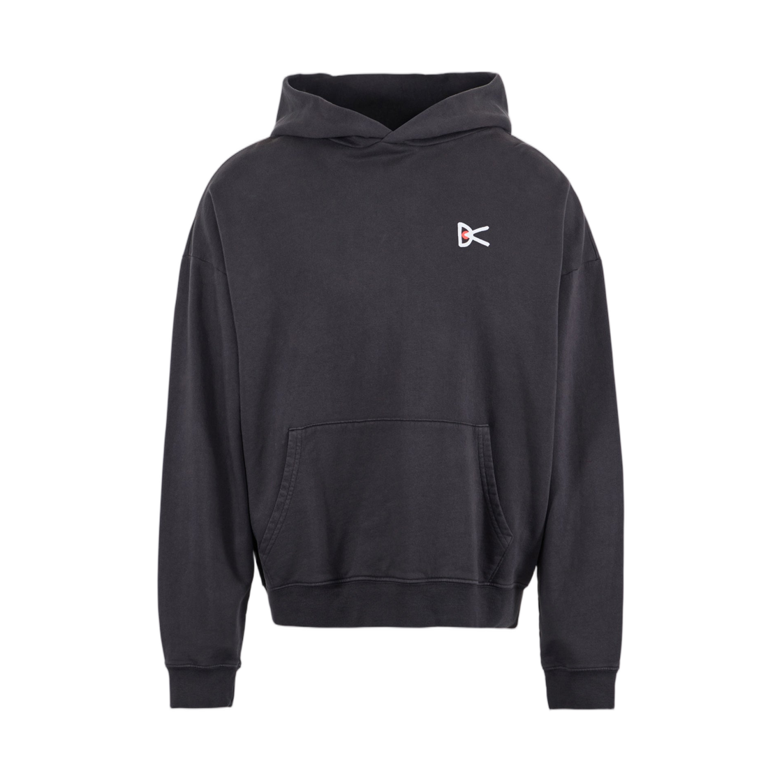 디스트릭트 비전 캘리포니아 코튼 후드 슈퍼 슈 빈티지 블랙(District Vision California Cotton Hoodie Super Shoe Vintage Black) - 1