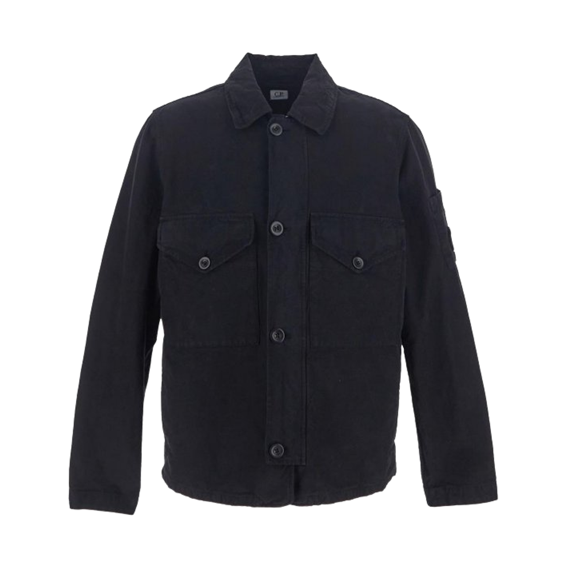 14CMOS247A006354G999 C.P. Company Mais B Overshirt Black - 23SS