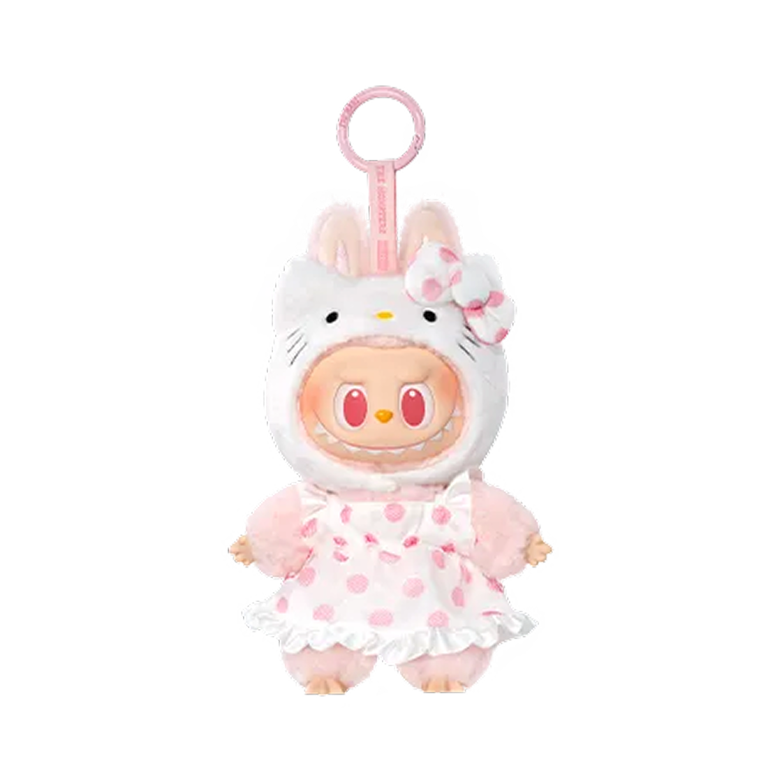 - Pop Mart Labubu The Monsters x Hello Kitty And Friends Series Plush Pendant Hello Kitty (Opened Case)