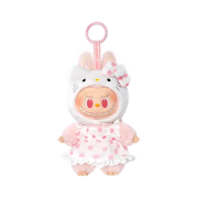 Pop Mart Labubu The Monsters x Hello Kitty And Friends Series Plush Pendant Hello Kitty (Opened Case)