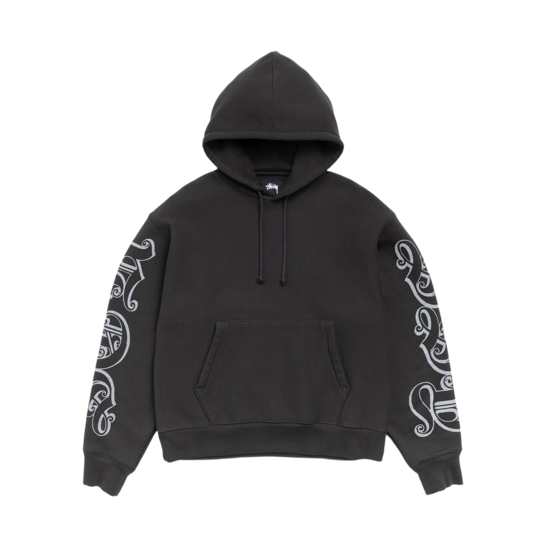 스투시 모티프 프린트 후드 블랙 | Stussy | KREAM