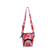 BAPE ABC Camo Shark Mini Bag Pink