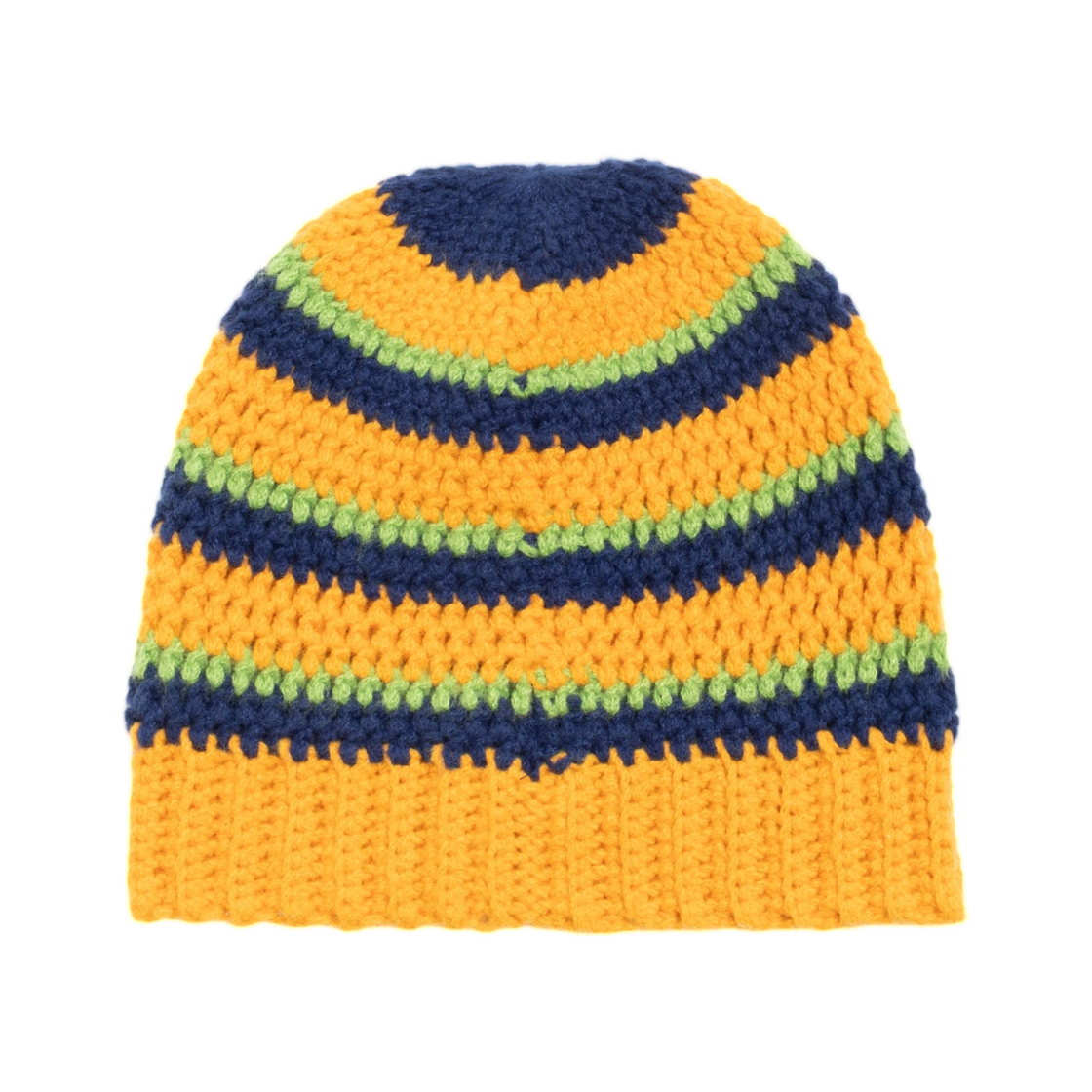 스투시 스트라이프 니트 스컬캡 골드(Stussy Stripe Knit Skullcap Gold) - 2