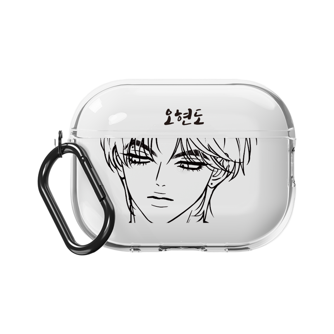 S800430019 SINJIMORU X NAVER WEBTOON Oh Hyeon-do Clear AirPods Buds Case TPU for Pro Live 4 3 2 1