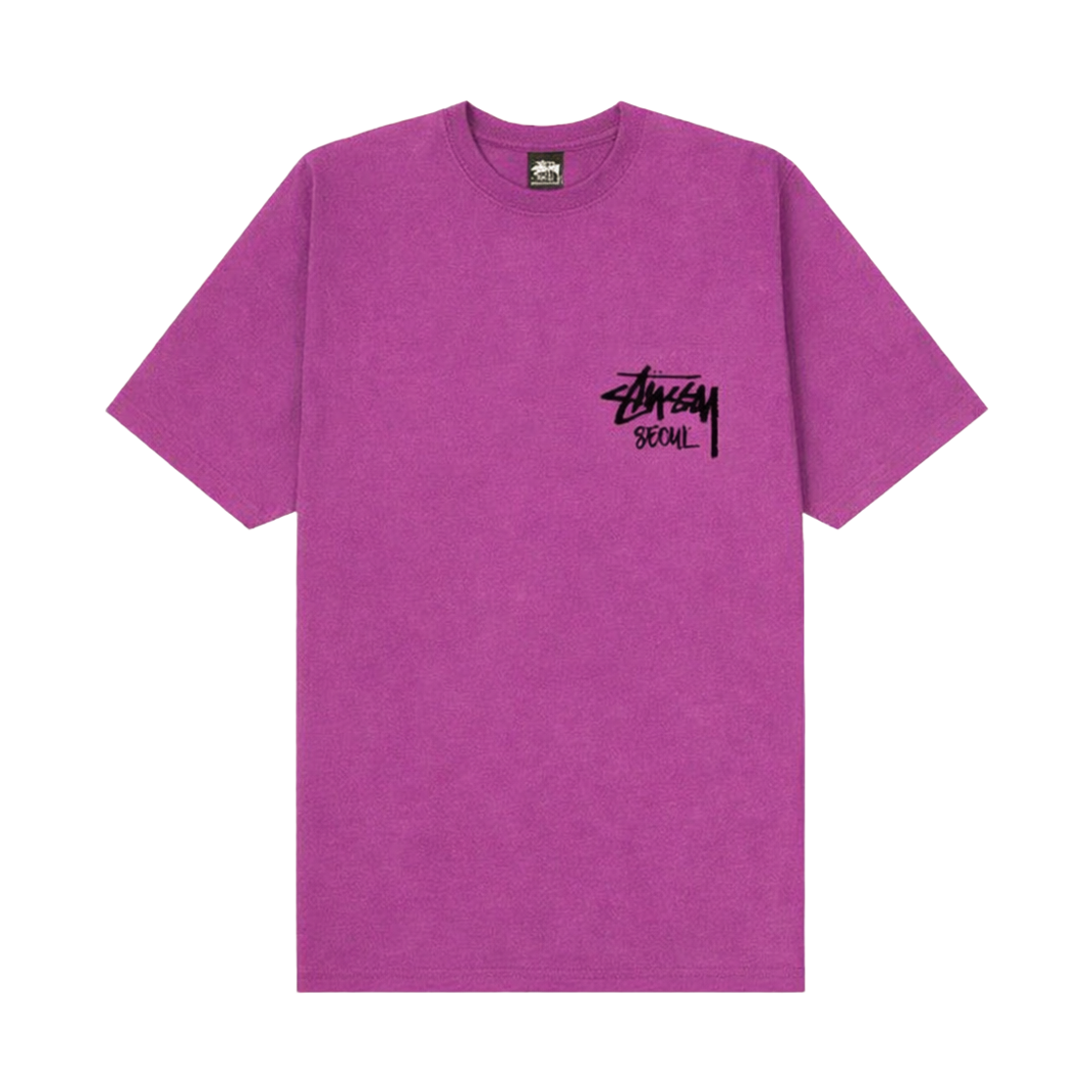 스투시 스탁 서울 티셔츠 베리(Stussy Stock Seoul T-Shirt Berry) - 2