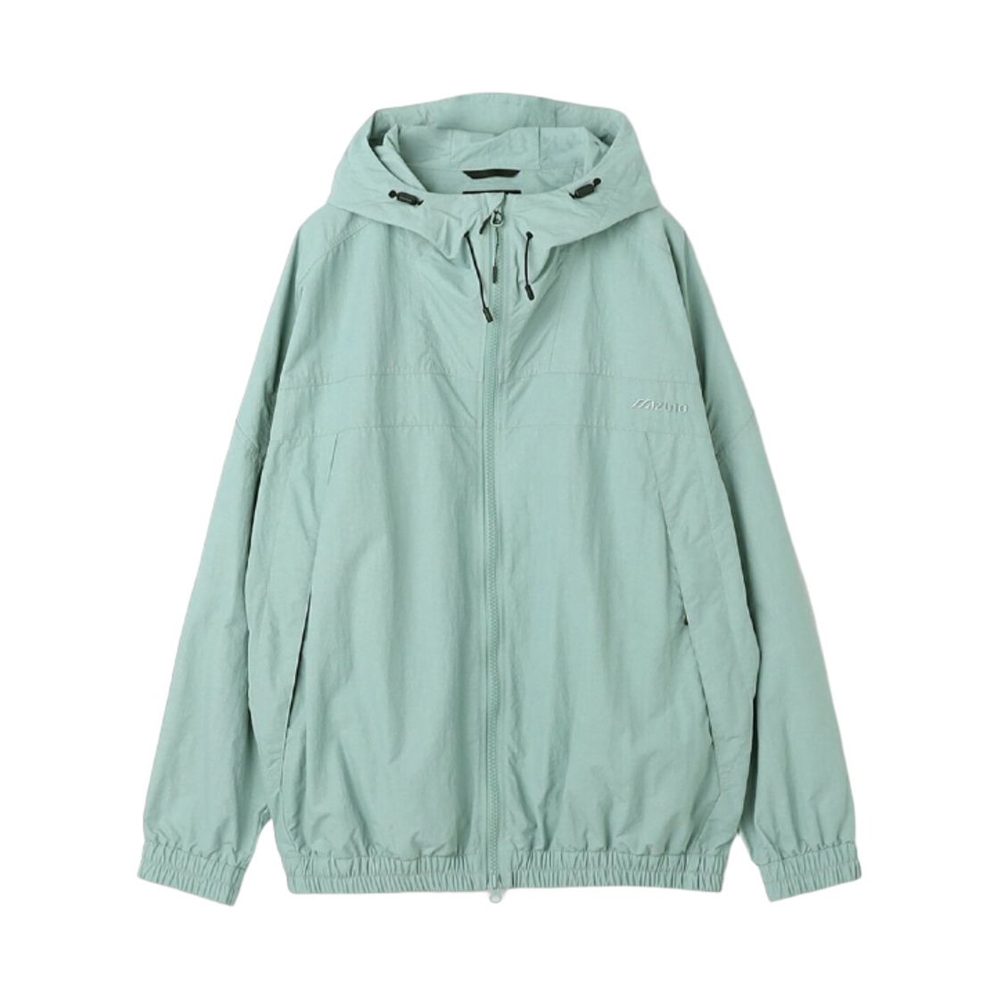 미즈노 워터 리펠런트 후드 트랙 자켓 슬레이트 블루(Mizuno Water Repellent Hooded Track Jacket Slate Blue) - 1