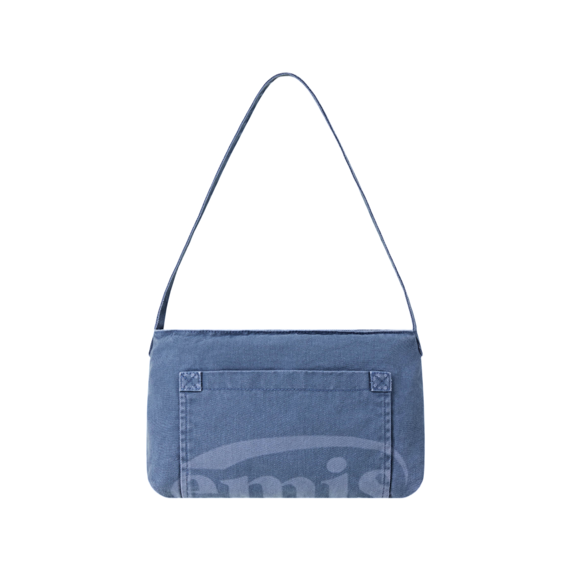 이미스 워시드 코튼 토트백 블루(Emis Washed Cotton Tote Bag Blue)