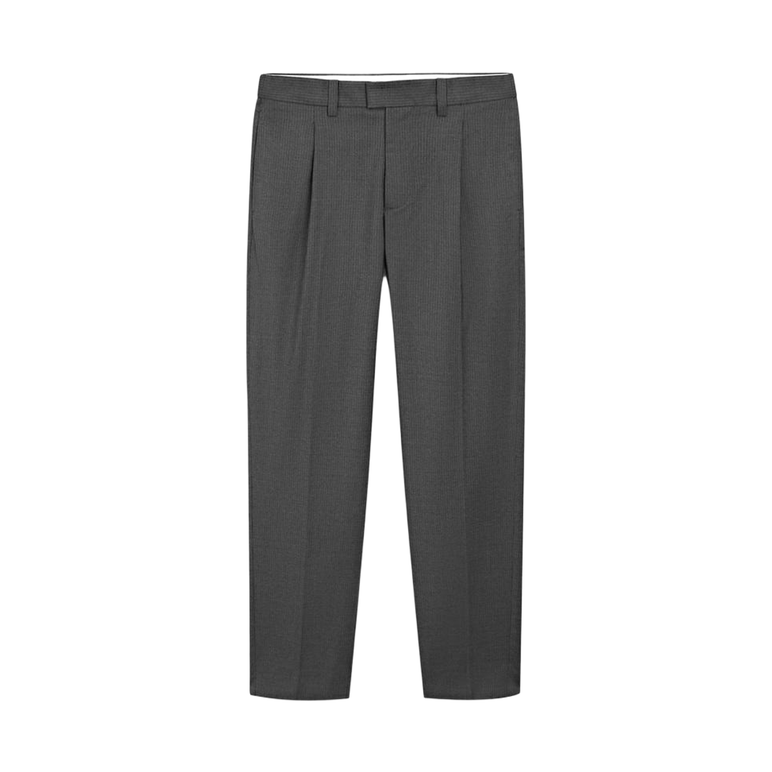 마시모두띠 울 블렌드 핀턱 팬츠 그레이(Massimo Dutti Wool Blend Darted Trousers Grey) - 1