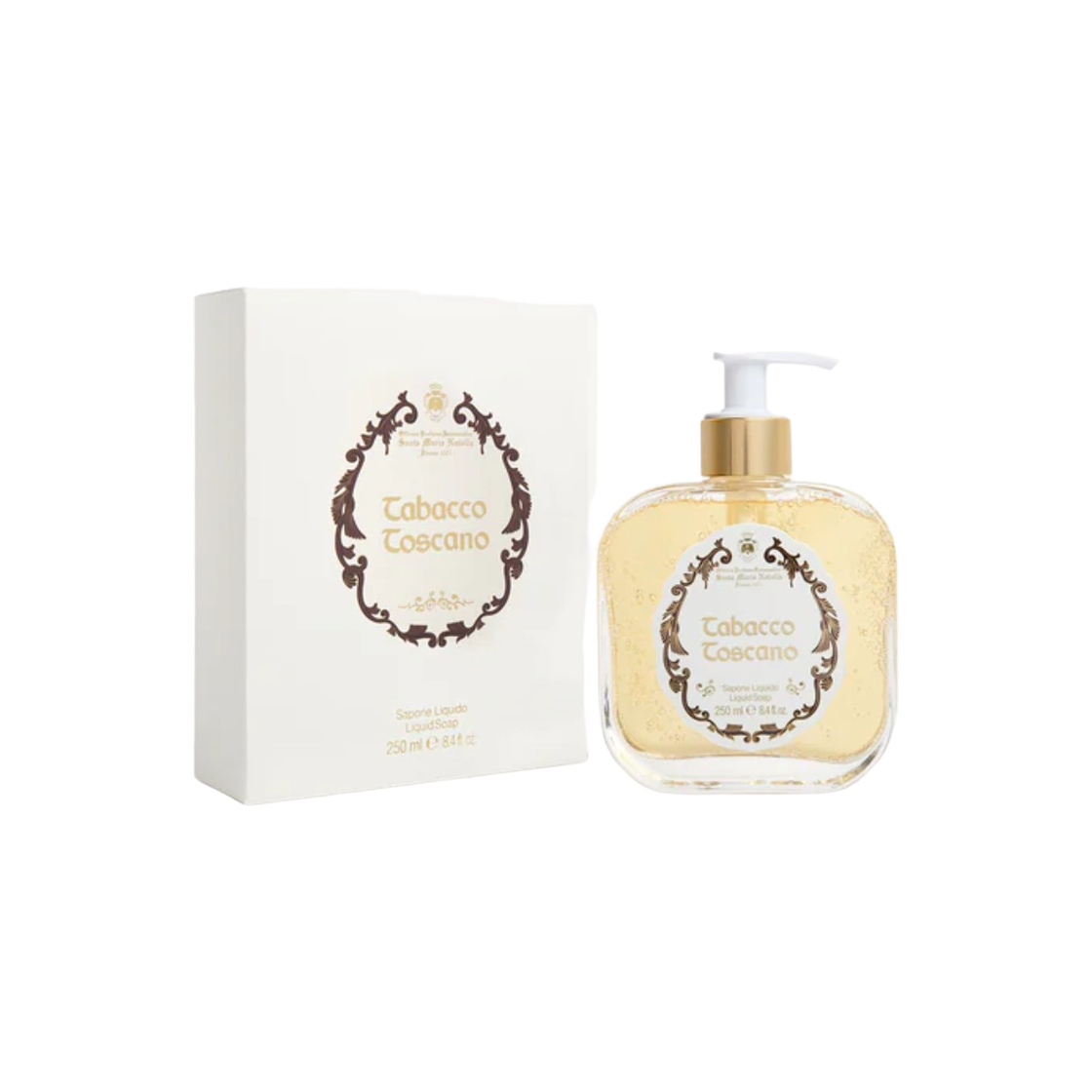 산타 마리아 노벨라 타바코 토스카노 리퀴드 솝 250ml 글라스 에디션(Santa Maria Novella Tabacco Toscano Liquid Soap 250ml Glass Edition) - 2