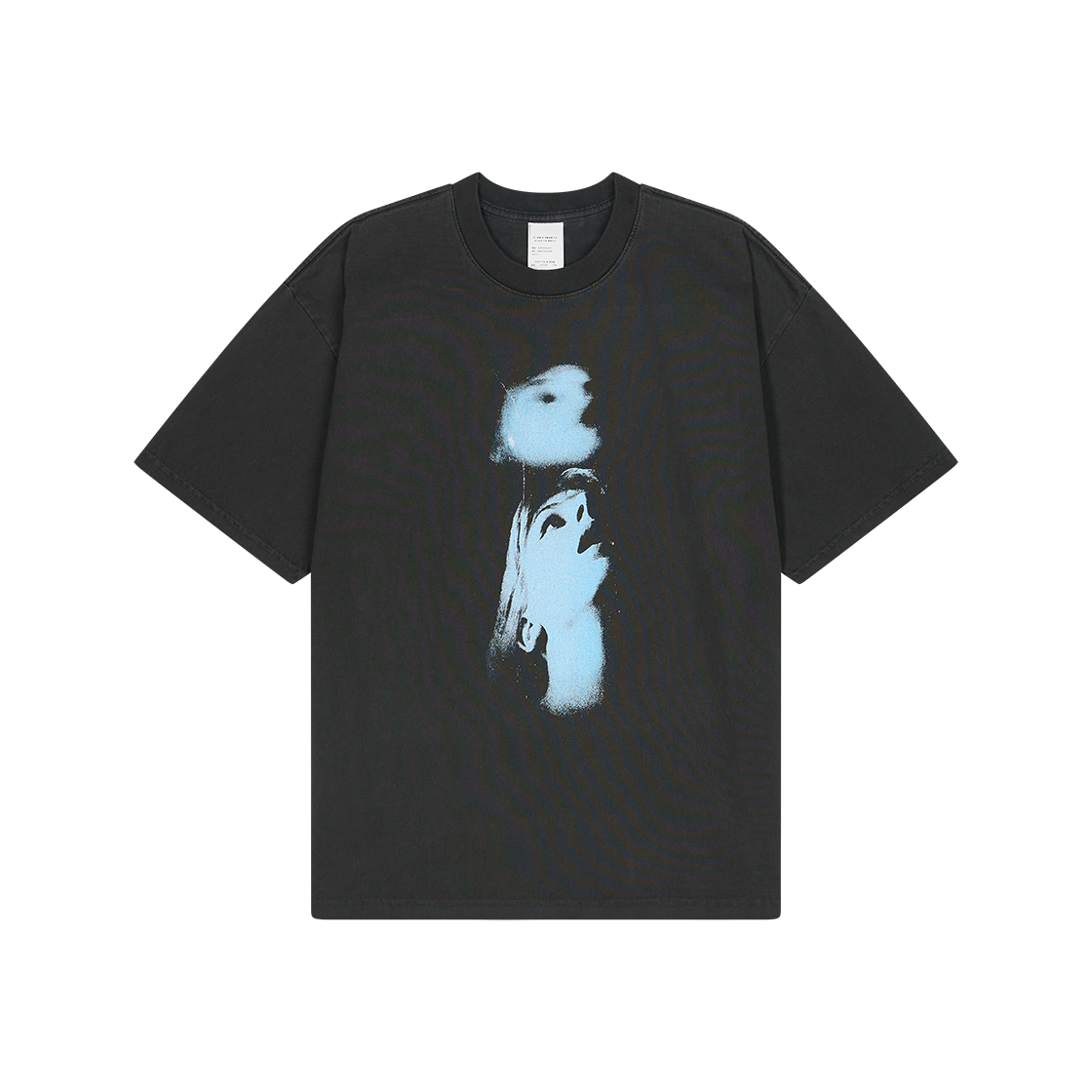 바스켓케이스 고스트 티셔츠 빈티지 블랙 - 26SS(Basketcase Ghost T-Shirt Vintage Black - 26SS)