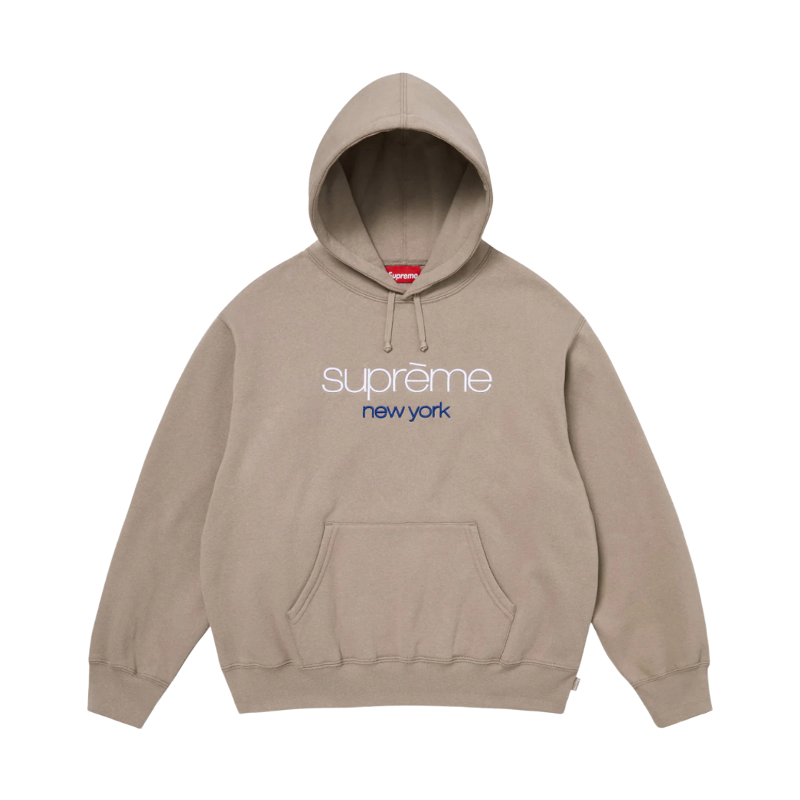 슈프림 클래식 로고 후드 스웨트셔츠 토프 - 26SS