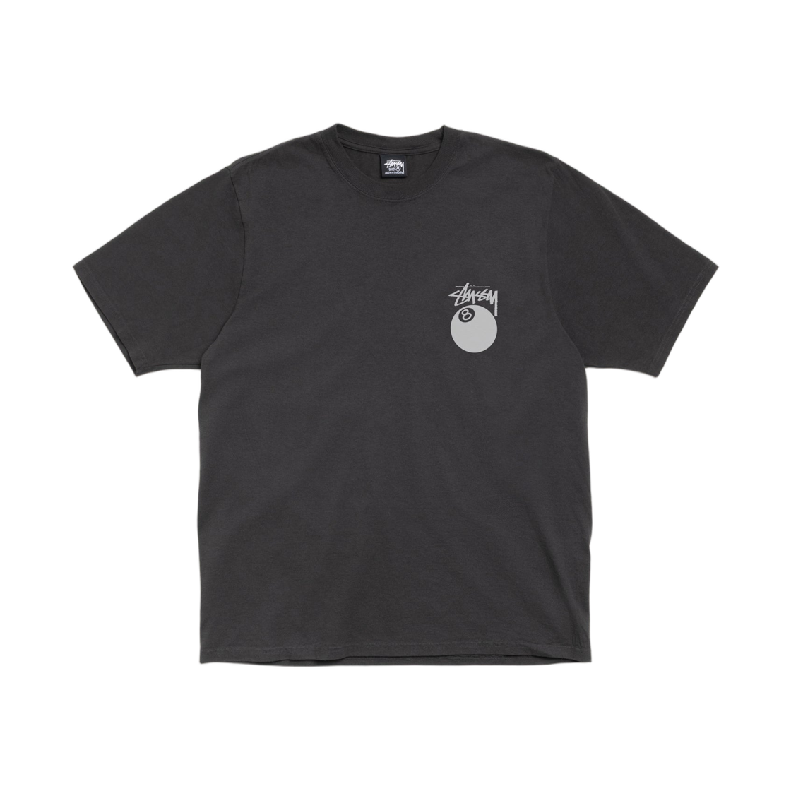 스투시 8볼 피그먼트 다이드 티셔츠 페이디드 블랙(Stussy 8 Ball Pigment Dyed T-Shirt Faded Black) - 2