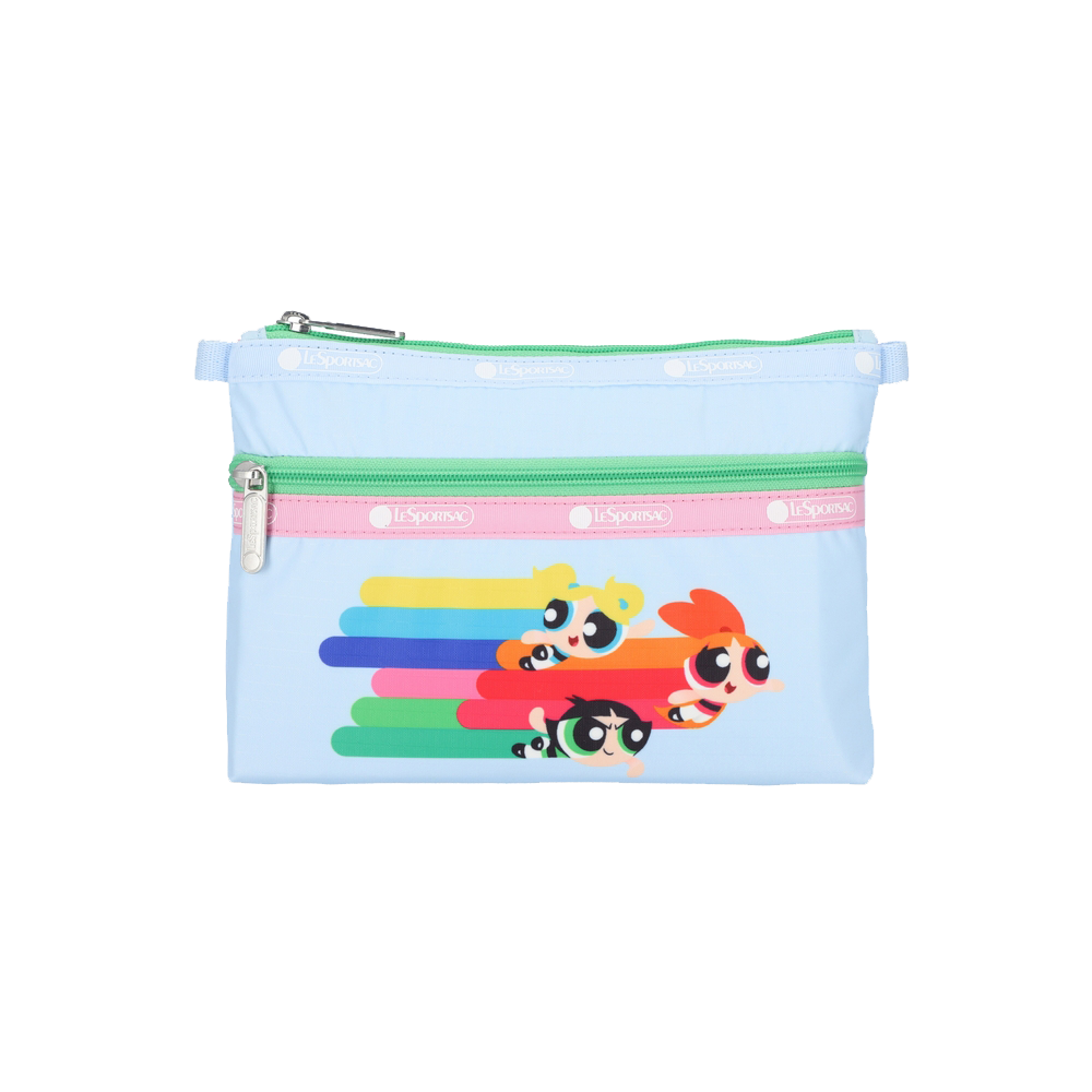레스포색 파워퍼프걸 코스메틱 코스메틱 클러치(Lesportsac PPG Girl Power Cosmetic Clutch)