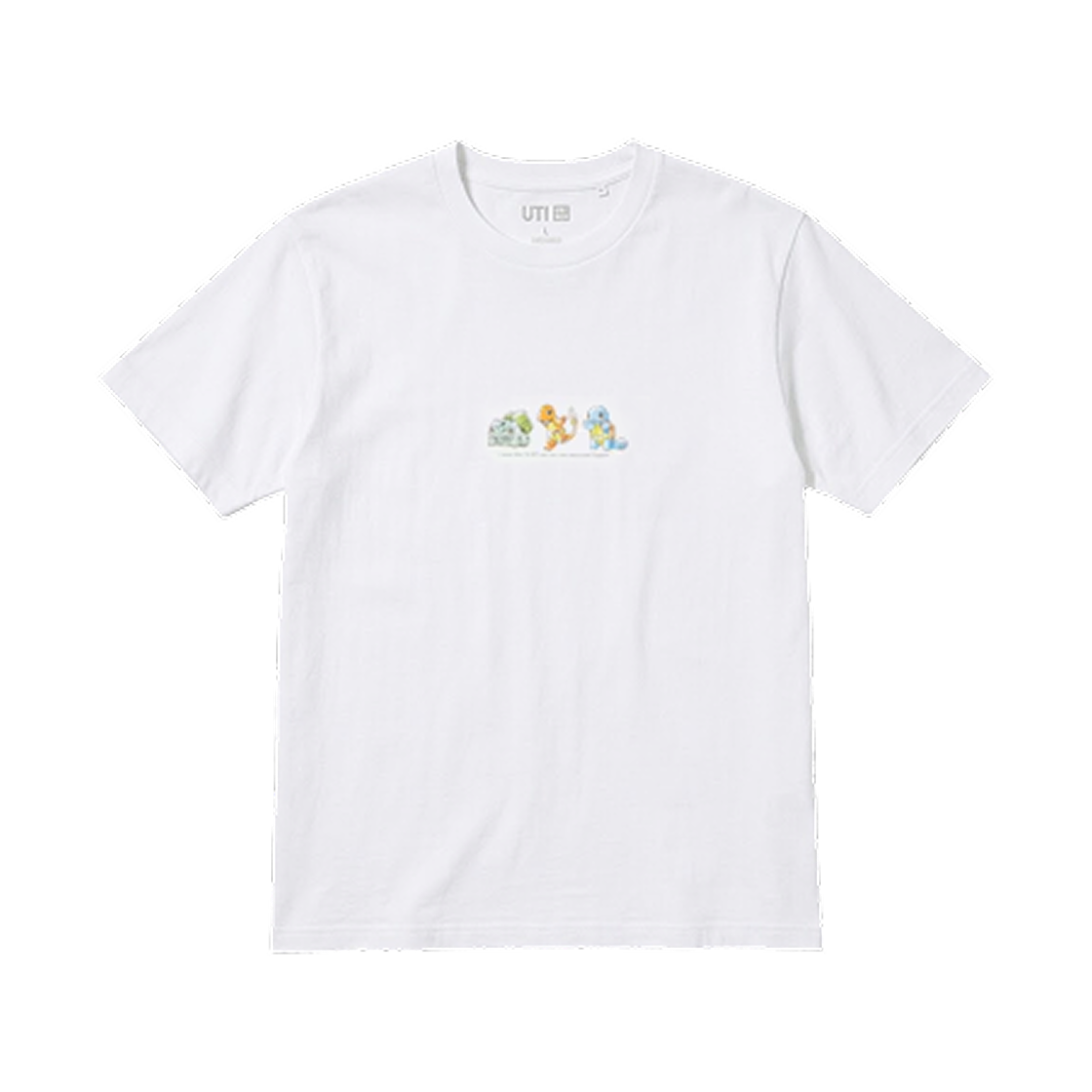 유니클로 UT x 포켓몬 그래픽 티셔츠 1D 화이트(Uniqlo UT x Pokemon Graphhic T-Shirt 1D White) - 1