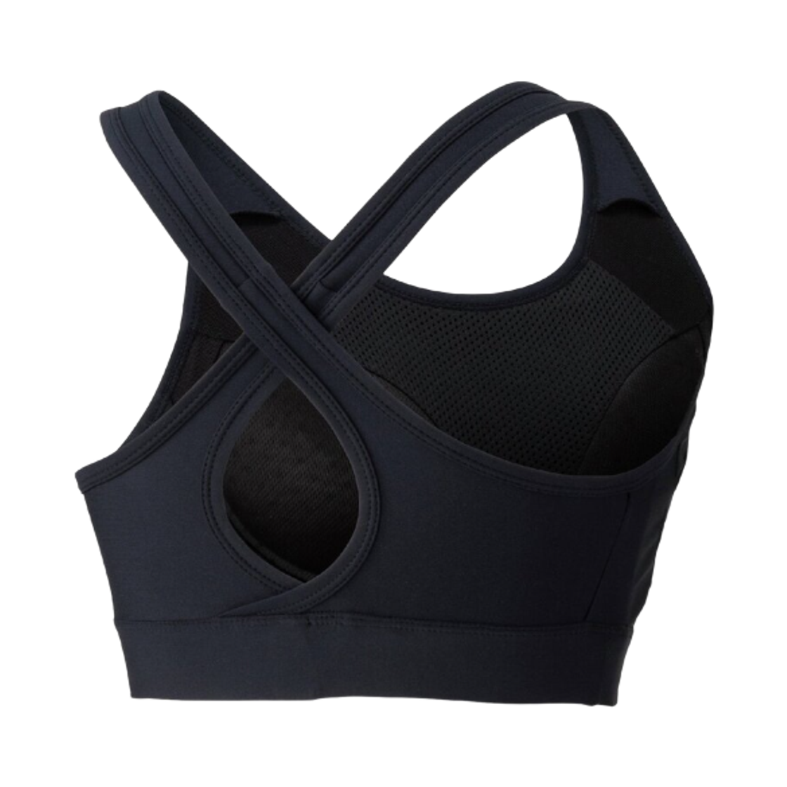 (W) 미즈노 하이 서포트 브라 블랙((W) Mizuno High Support Bra Black) - 2