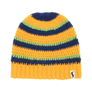 Stussy Stripe Knit Skullcap Gold